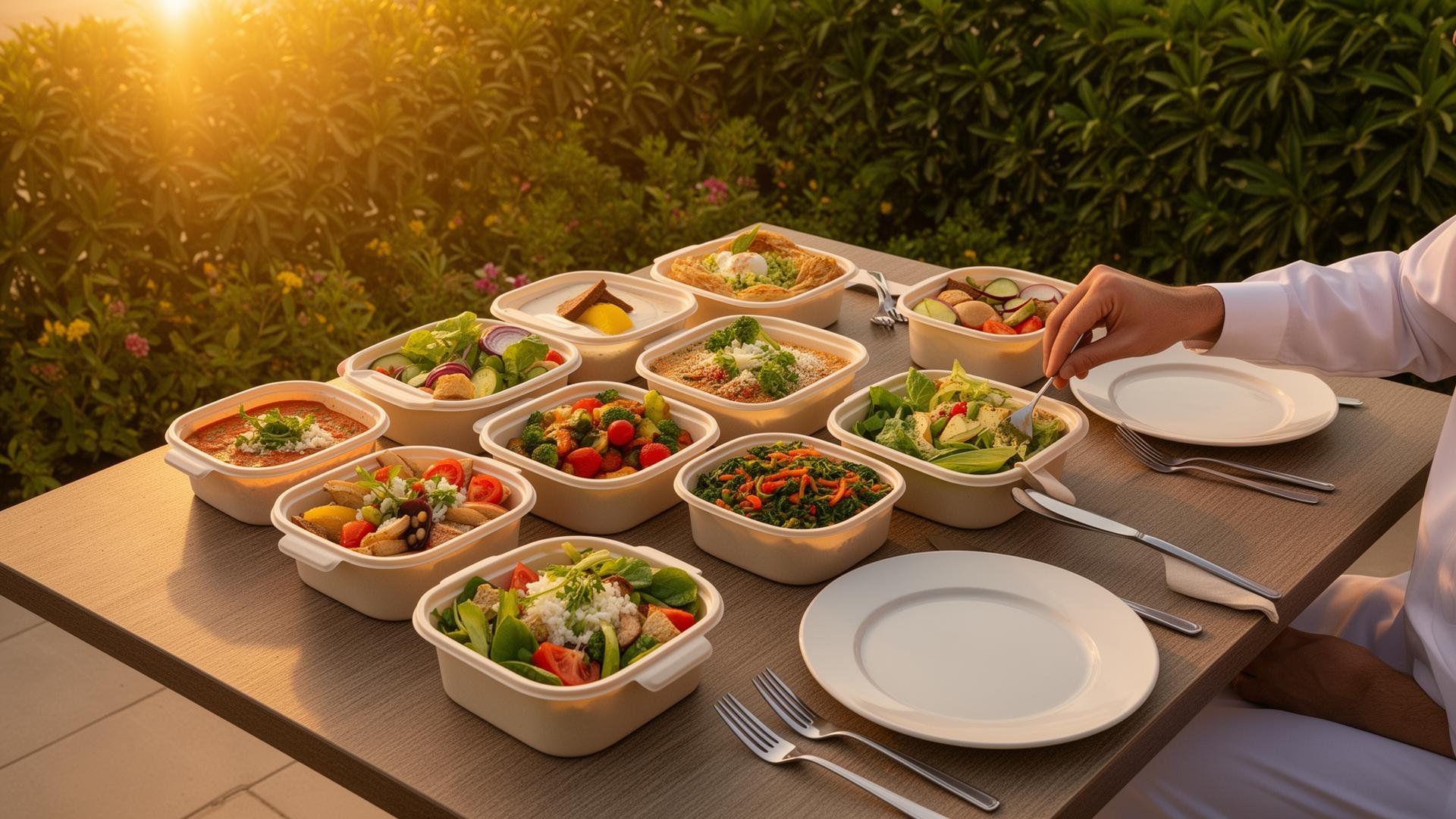 Fresh healthy meals