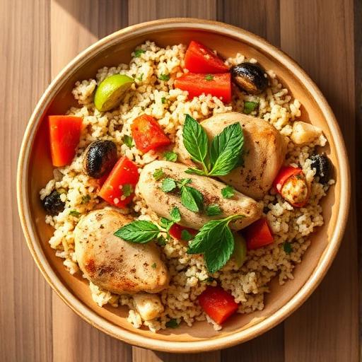 Spiced Chicken Couscous