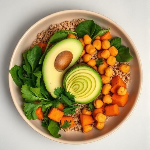 Avocado Chickpea Bowl