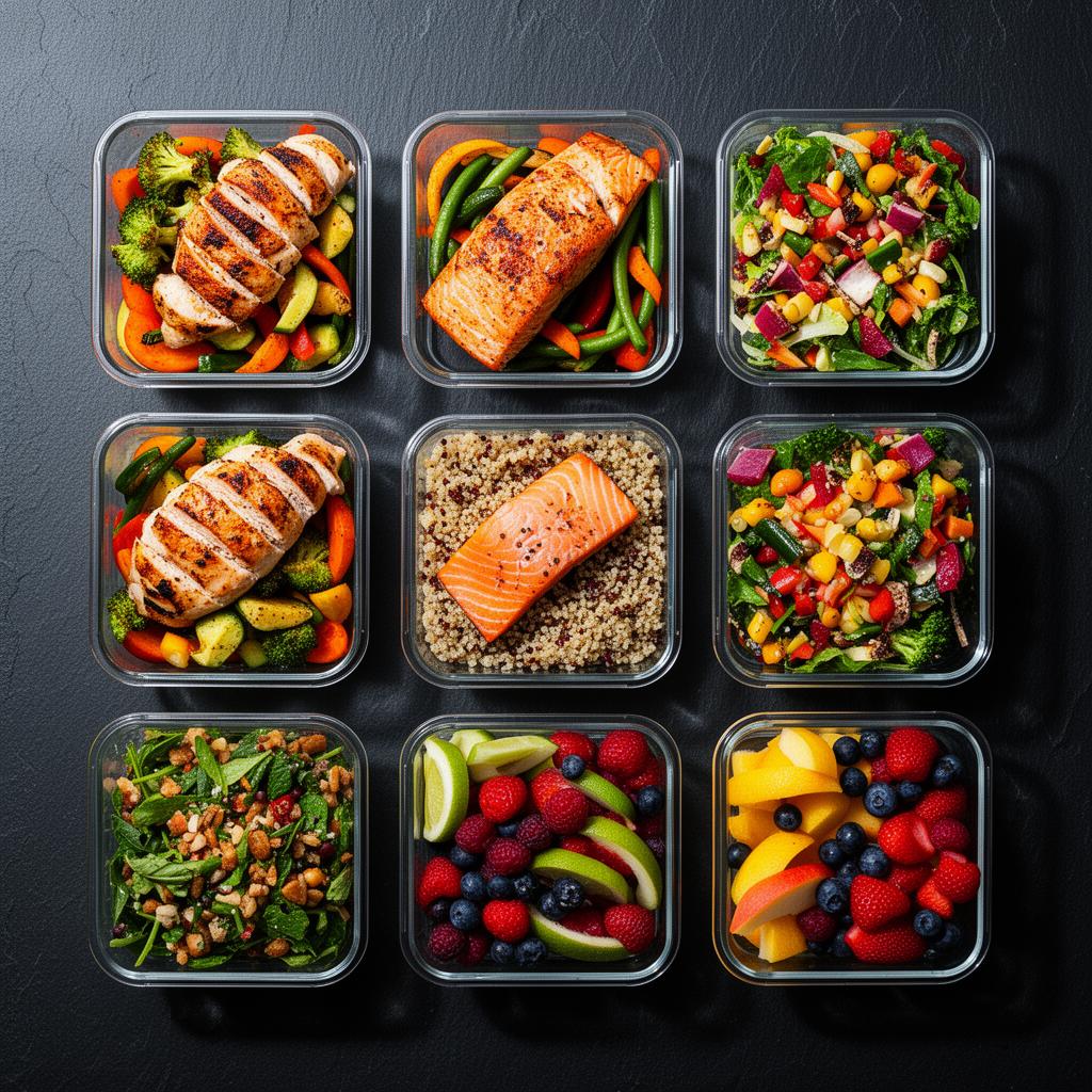 Fresh meal prep containers